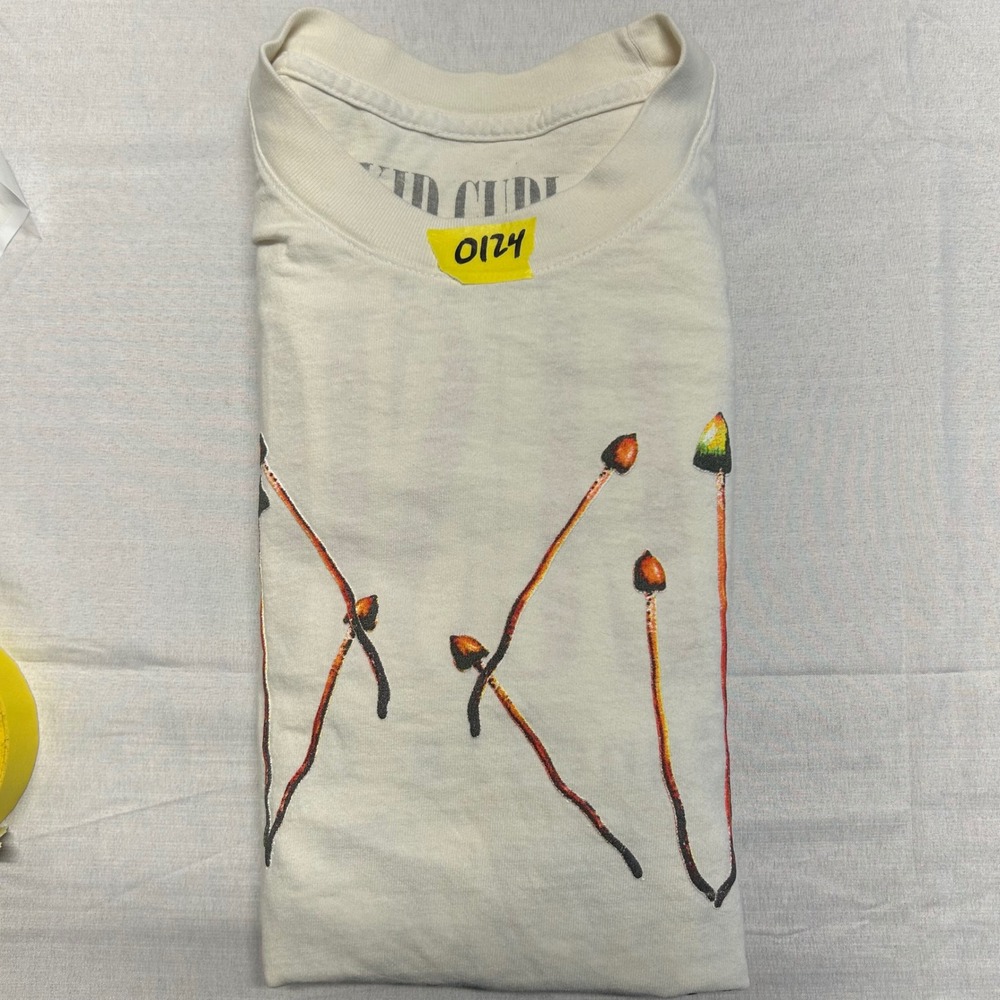 Kid Cudi CPFM Coachella 2019 Illusions Long Sleeve Shirt Cream Small 0124 - Picture 7 of 7